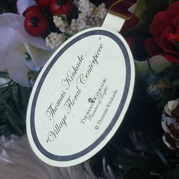 Thomas Kinkade Home for the Holidays Table Centerpiece - Bradford Exchange - Picture 14 of 16